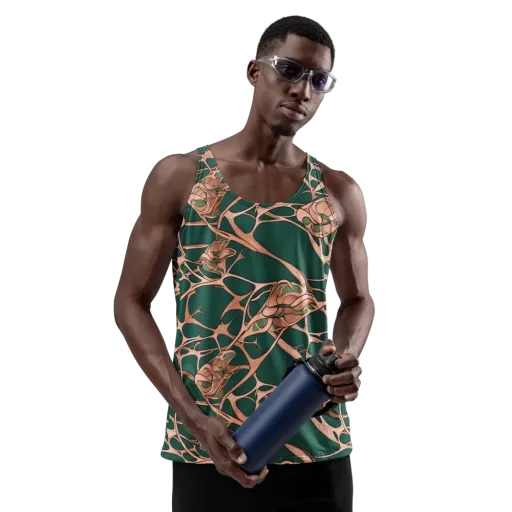 Copper Canopy on a Men's Tank Top