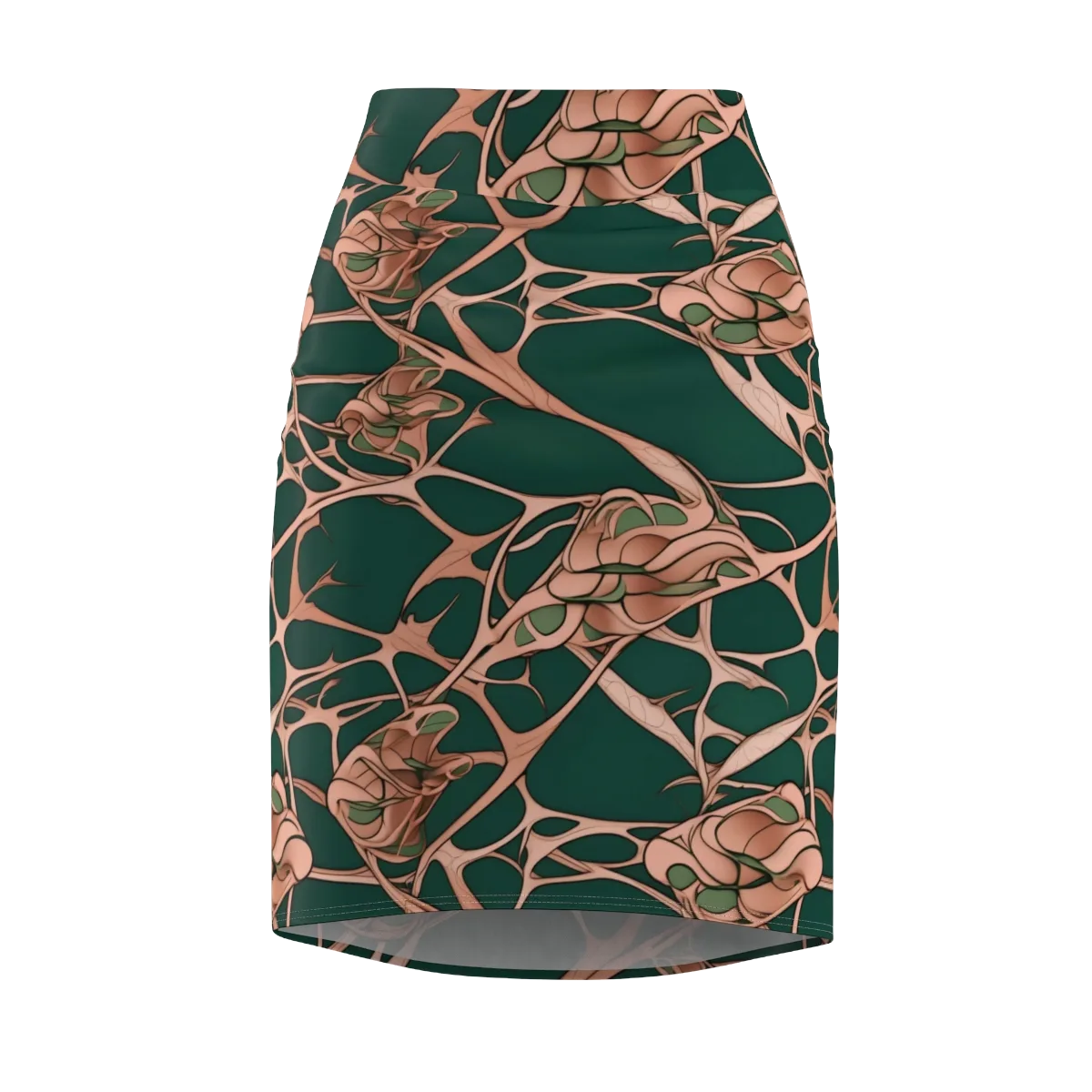 Copper Canopy on Pencil Skirt — Front