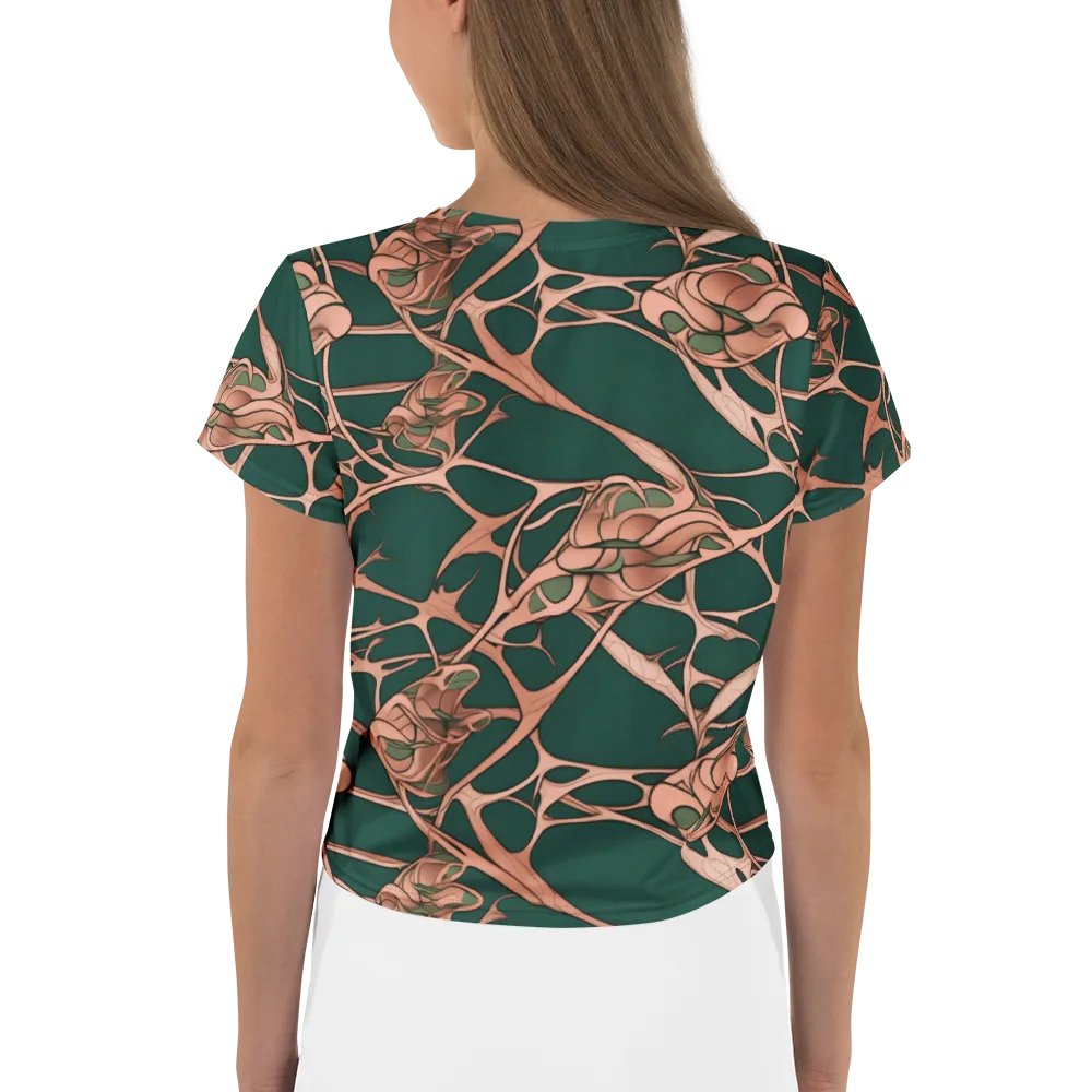 Copper Canopy on Crop Tee — Back
