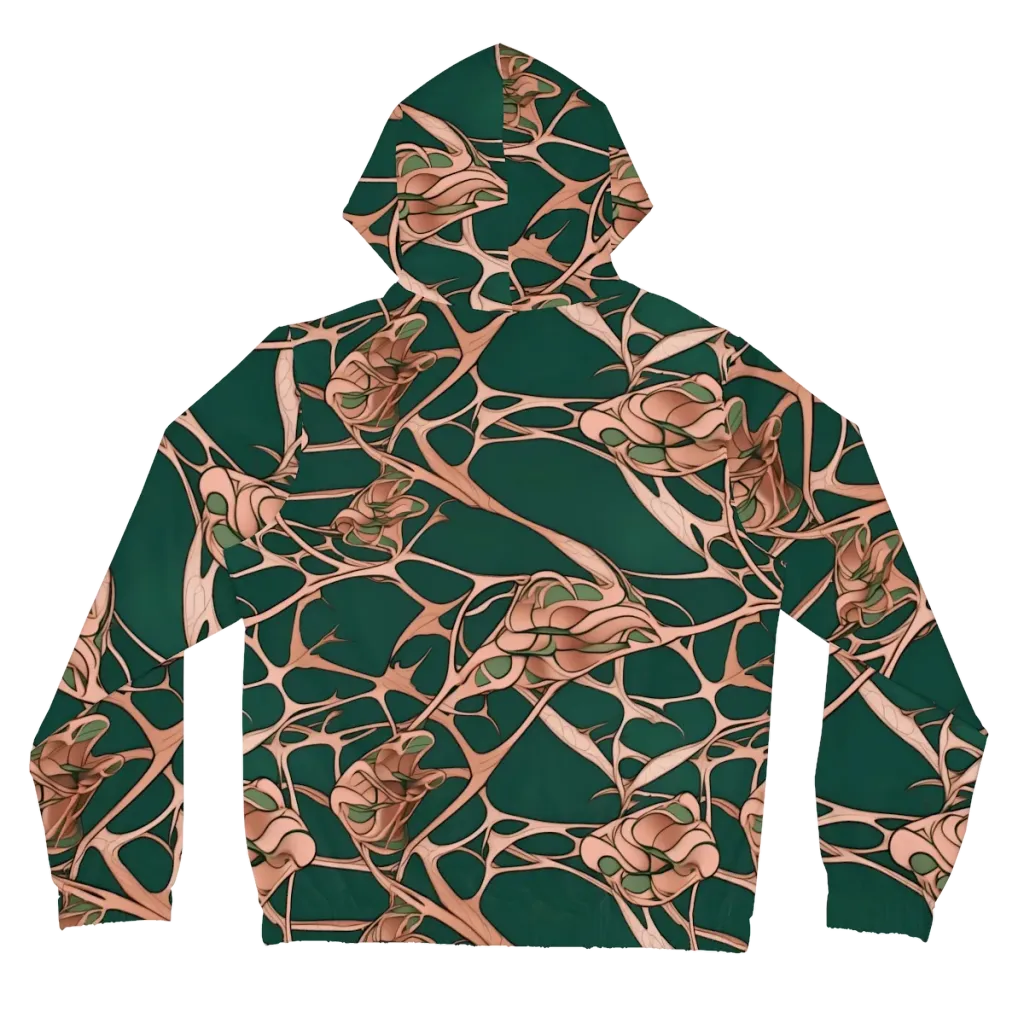 Copper Canopy on Women's Full-Zip Hoodie — Back