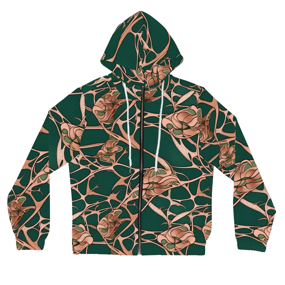 Copper Canopy on Women's Full-Zip Hoodie — Front