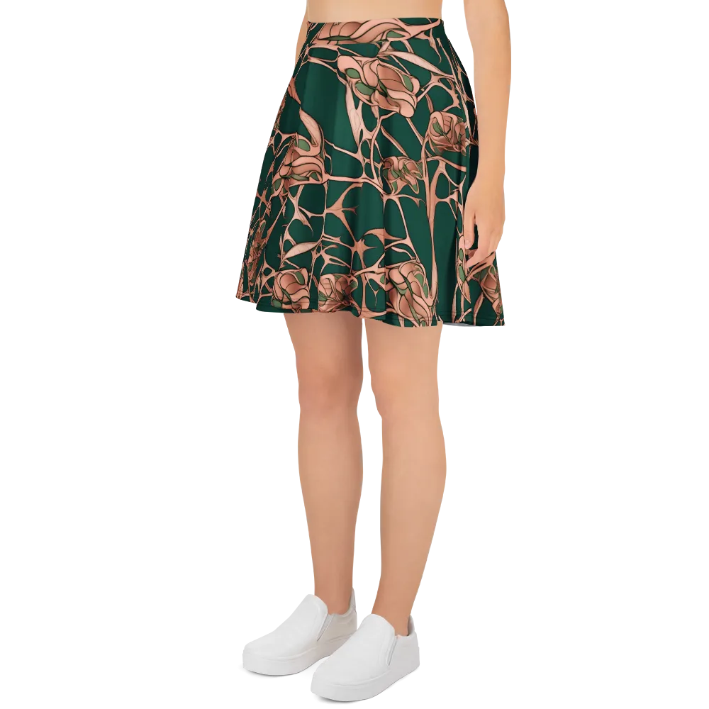 Copper Canopy on Skater Skirt — Left