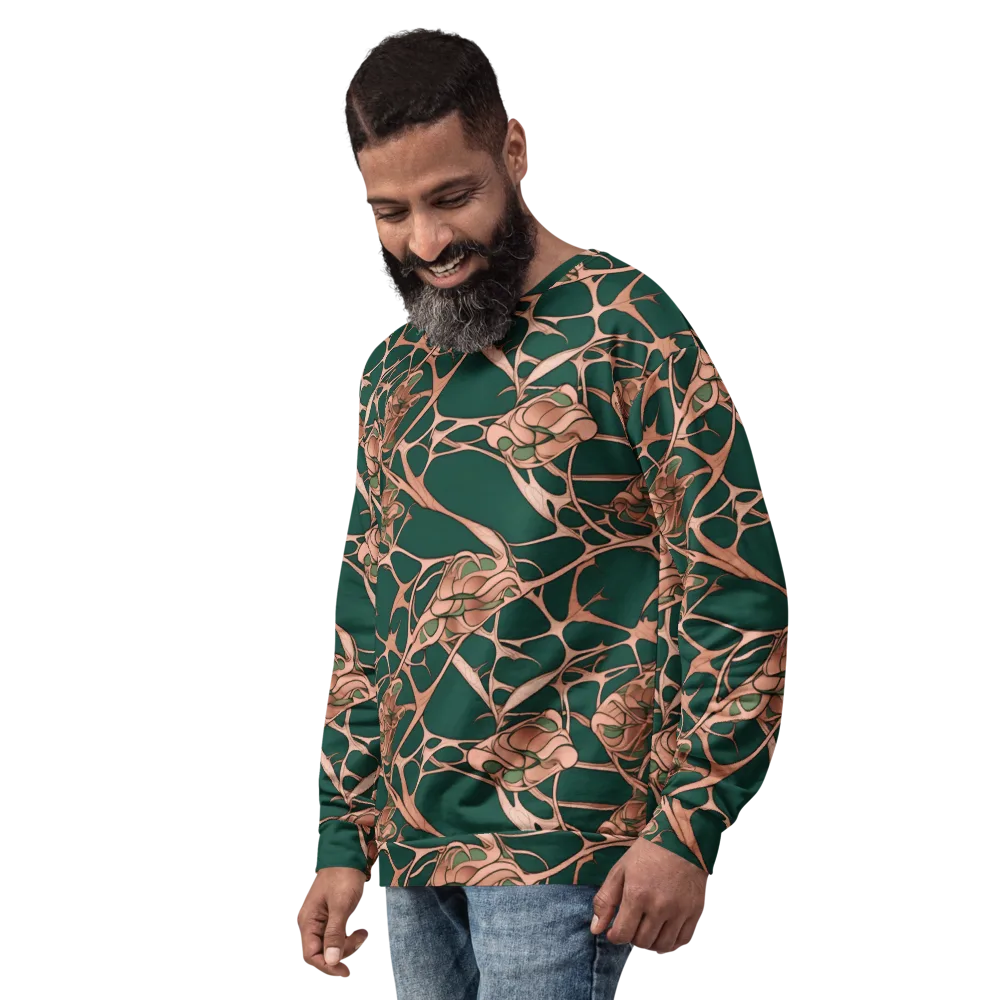 Copper Canopy on Sweatshirt — Left Front