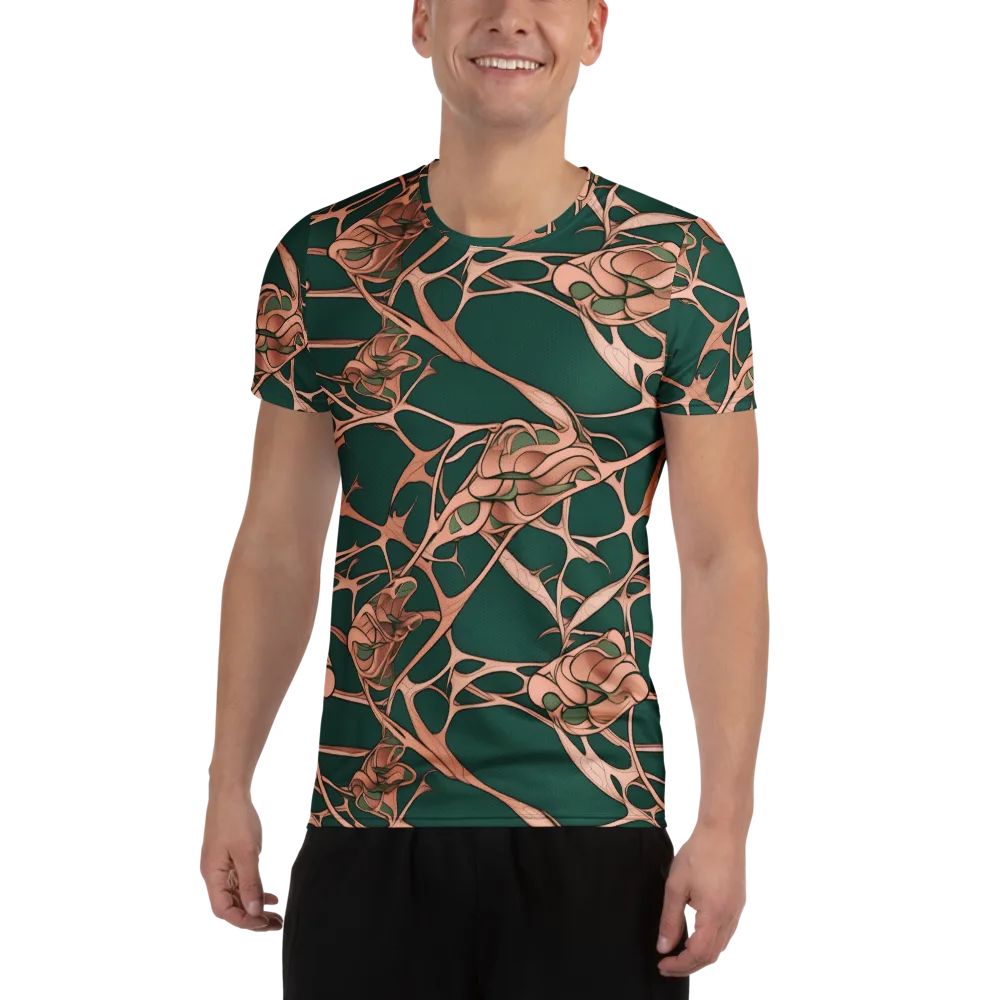 Copper Canopy on Men's Athletic T-Shirt — Front