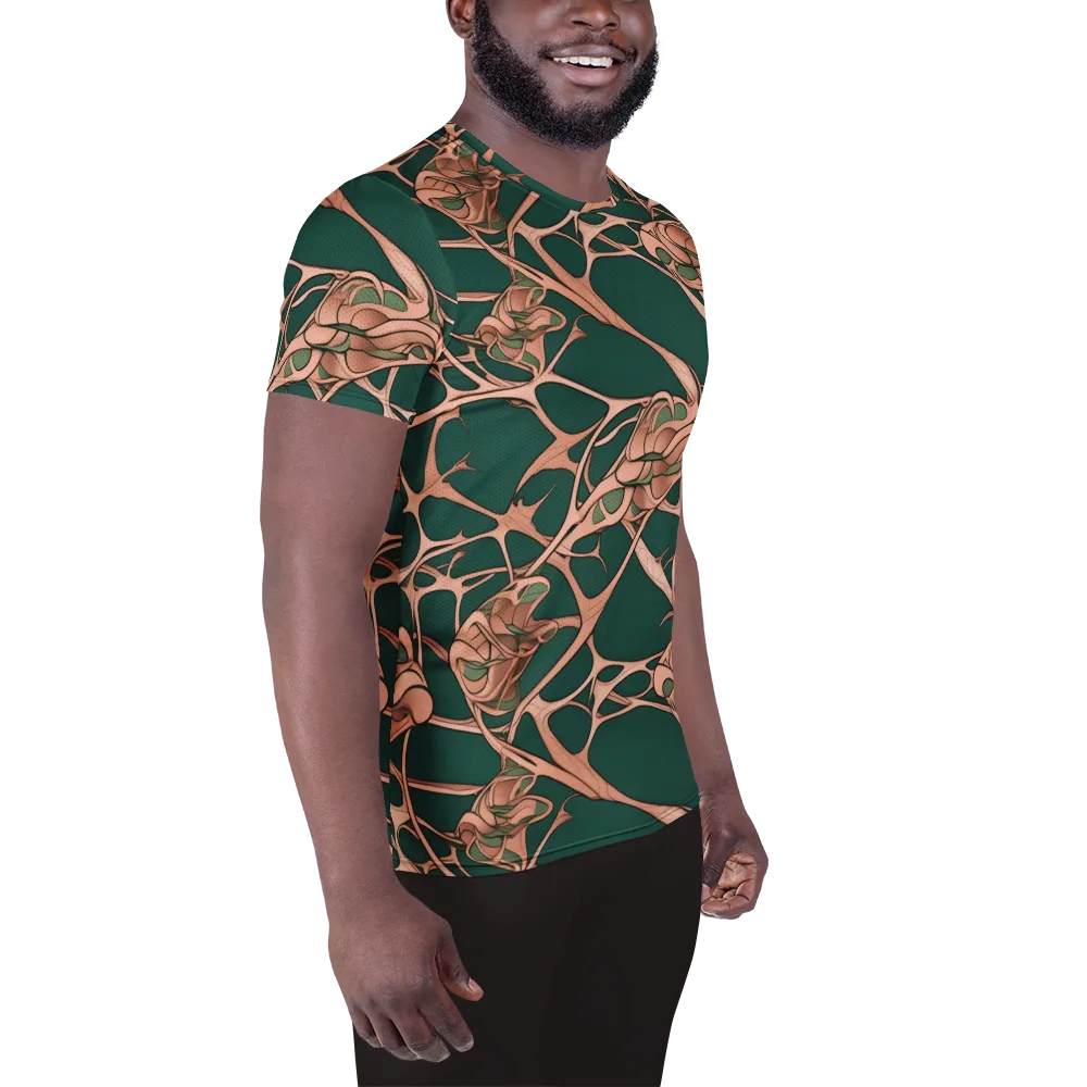 Copper Canopy on Men's Athletic T-Shirt — Right