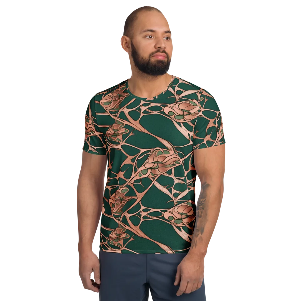 Copper Canopy on Men's Athletic T-Shirt — Front