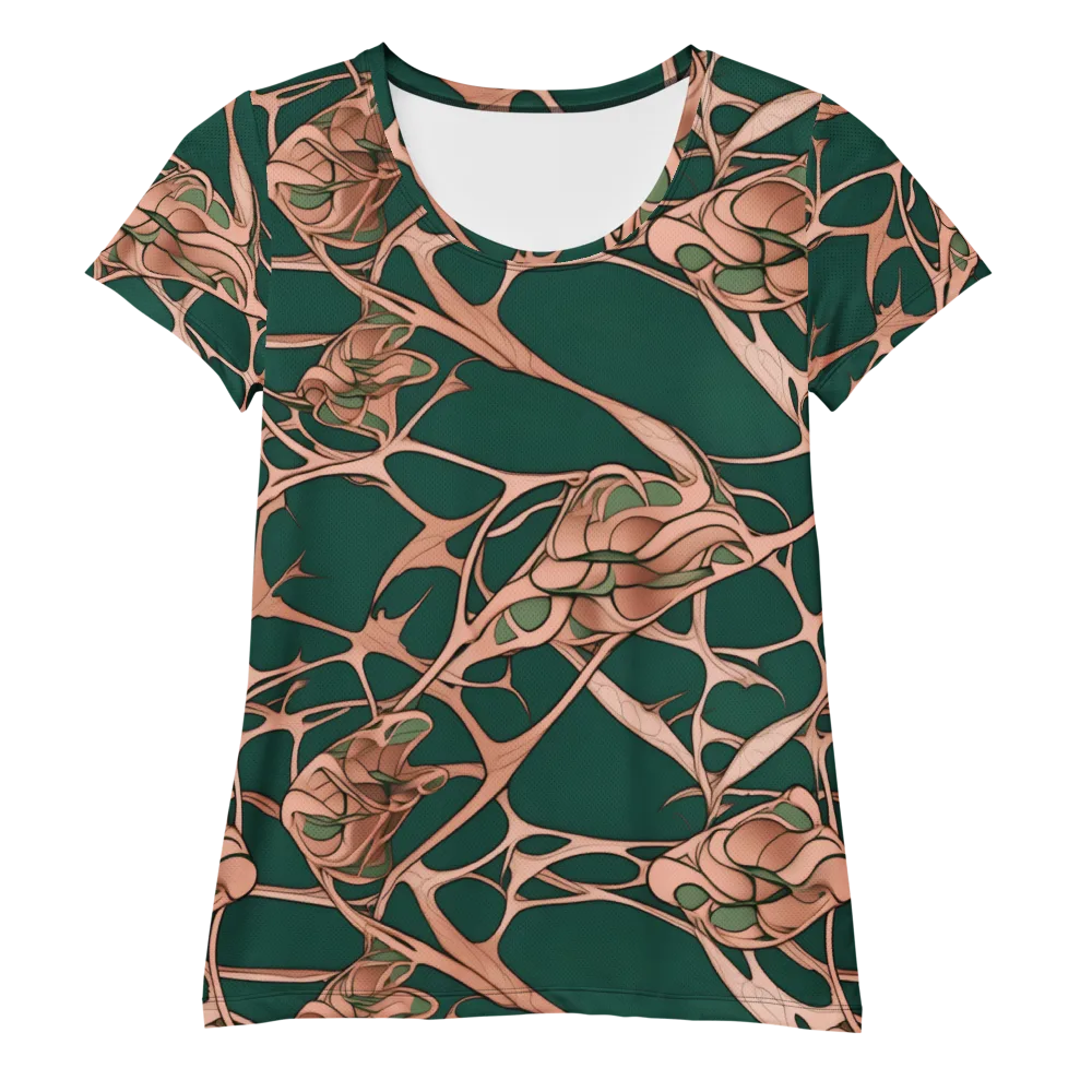Copper Canopy on Women's Athletic T-Shirt — Front
