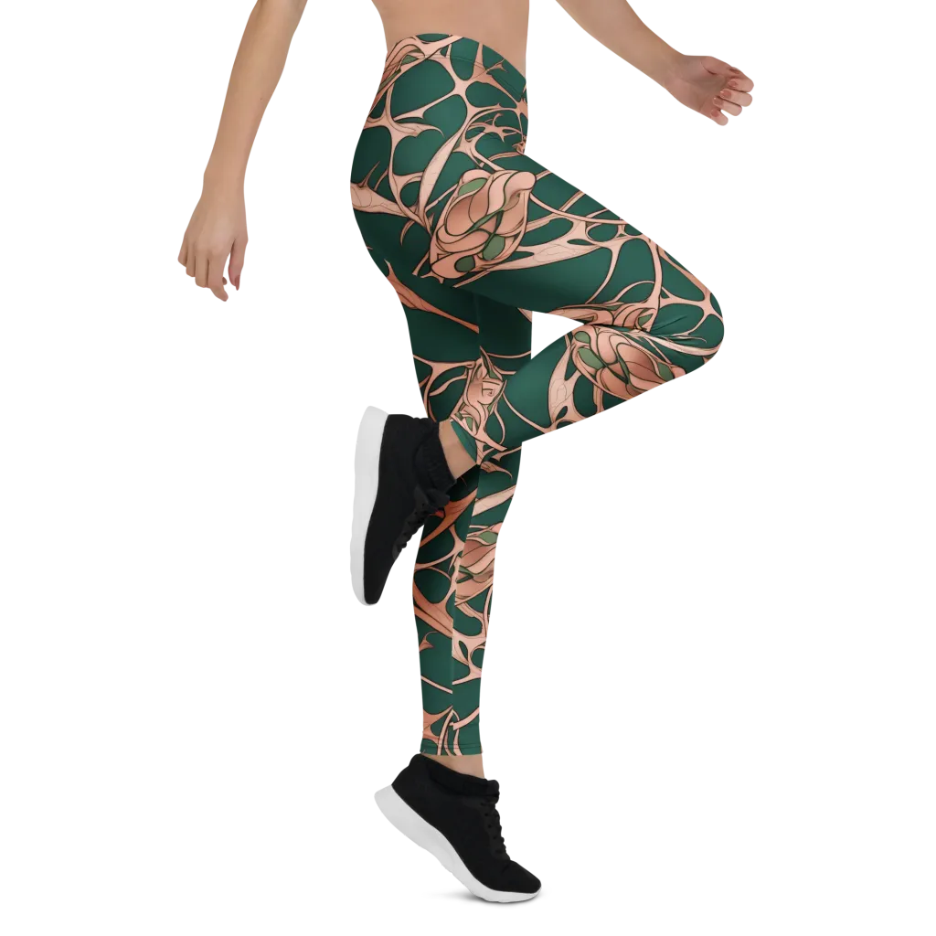 Copper Canopy on Leggings — Right