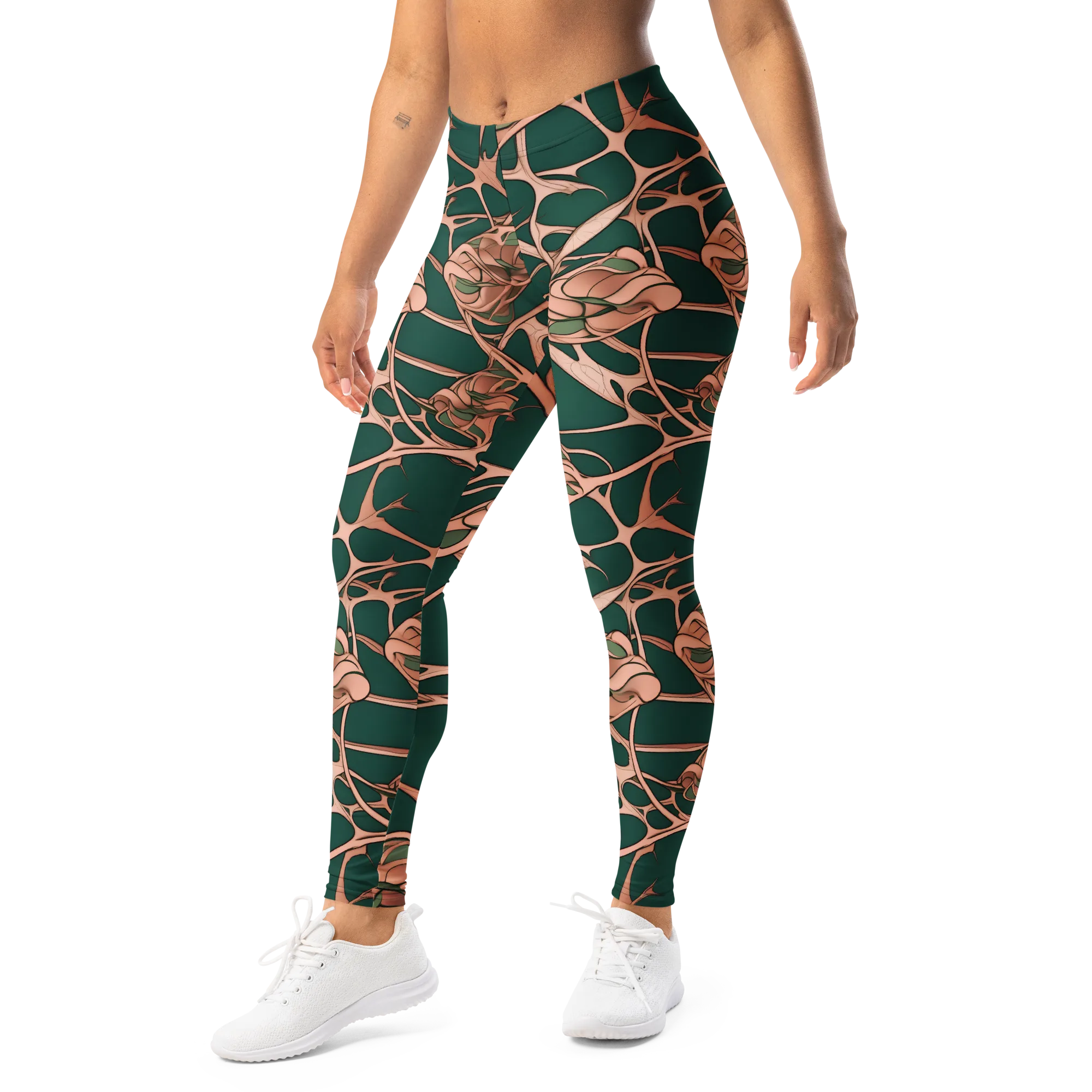 Copper Canopy on Leggings — Left Front