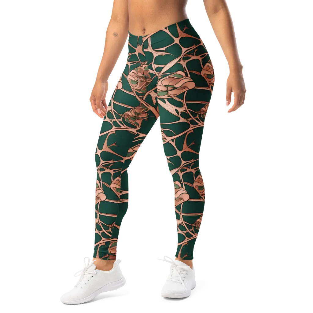 Copper Canopy on Leggings — Left Front
