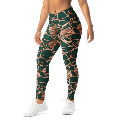Copper Canopy on a Leggings