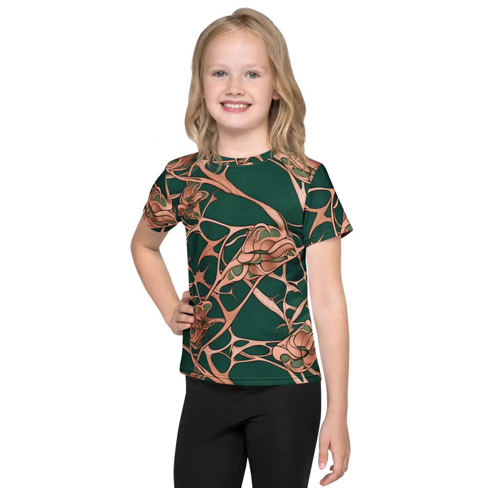 Copper Canopy on Kids Crew Neck T-Shirt — Front