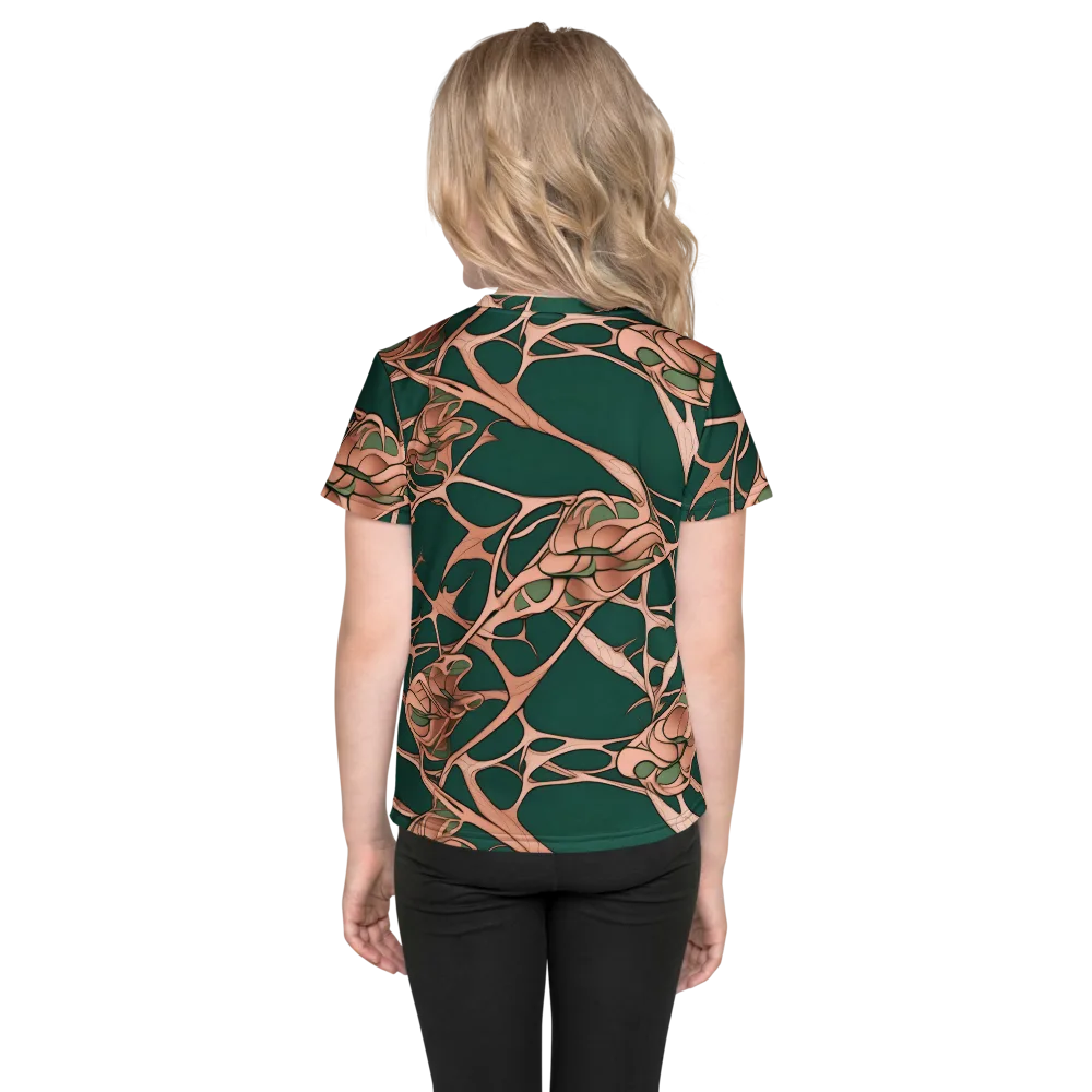 Copper Canopy on Kids Crew Neck T-Shirt — Back