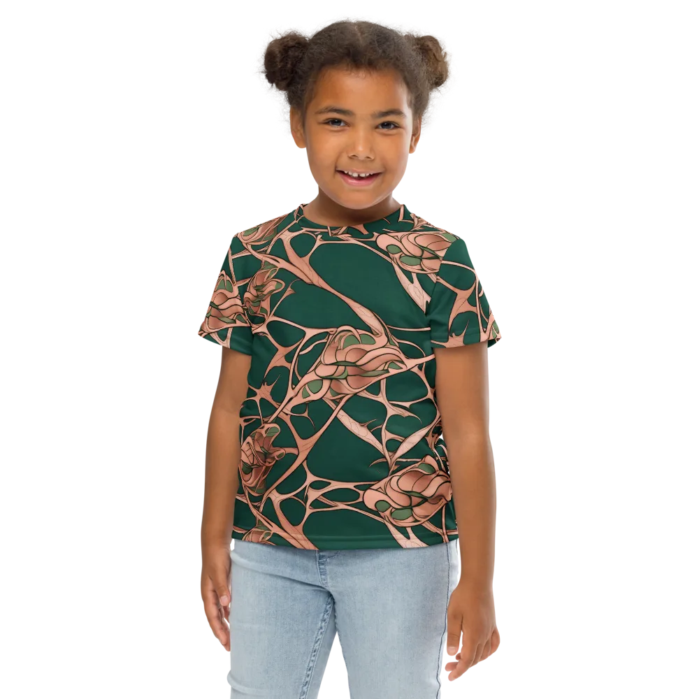 Copper Canopy on Kids Crew Neck T-Shirt — Front