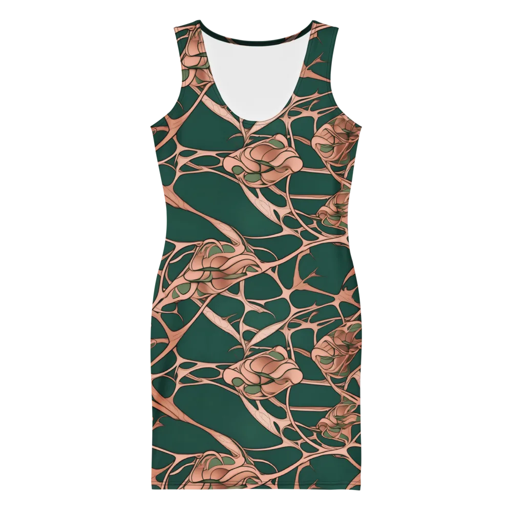 Copper Canopy on Bodycon Dress — Front