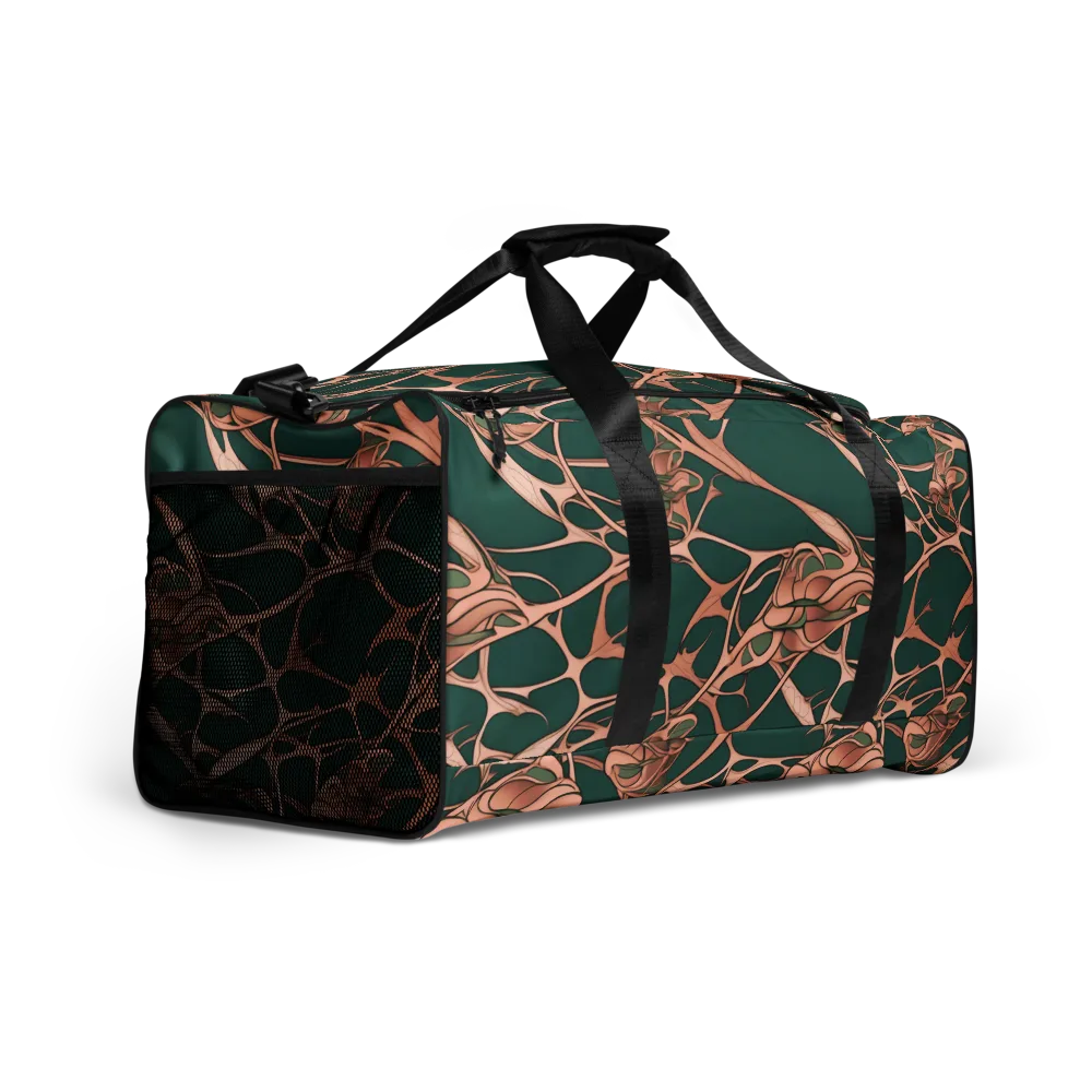Copper Canopy on Duffle Bag — Right Front