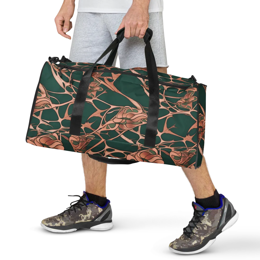 Copper Canopy on Duffle Bag — Front