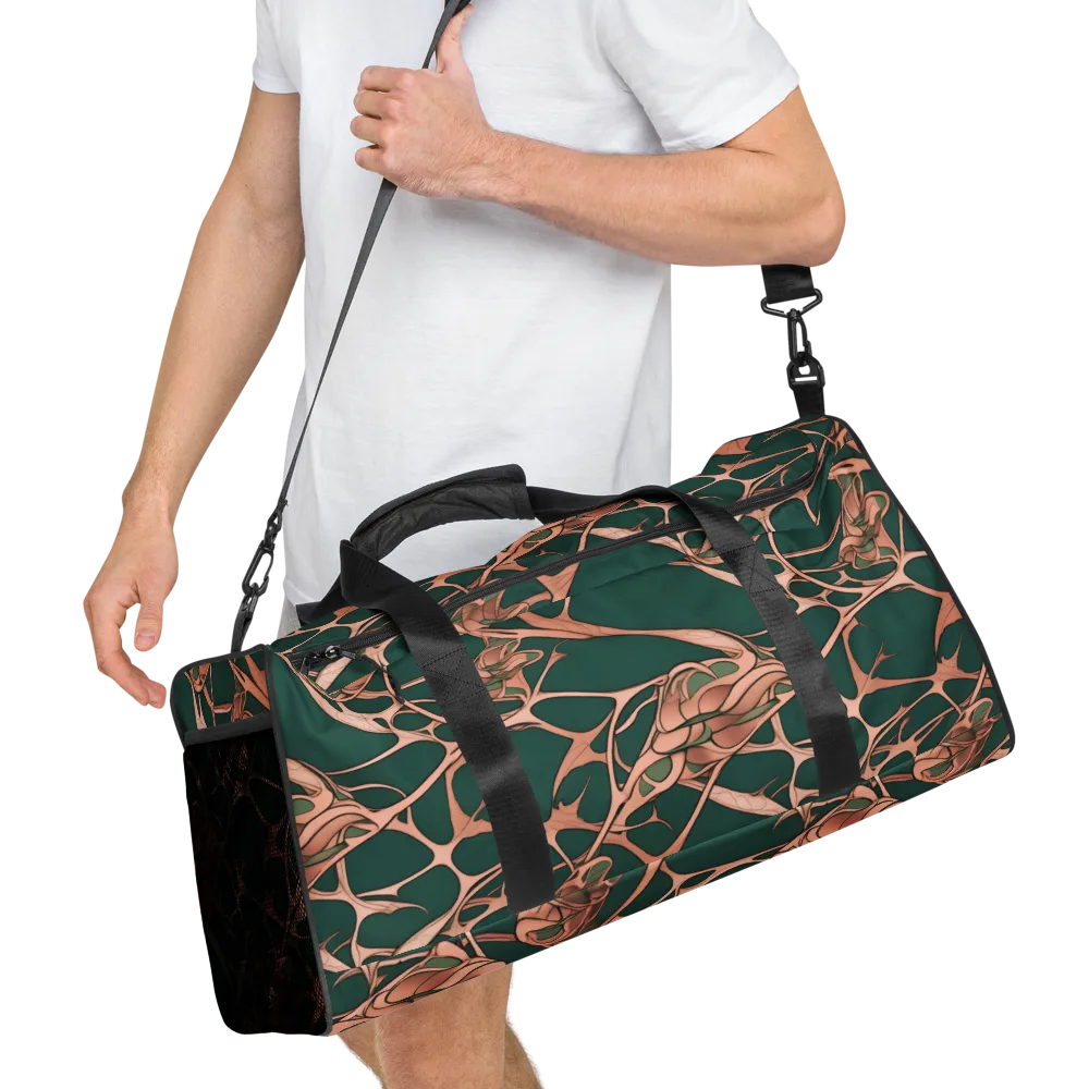 Copper Canopy on Duffle Bag — Right Front