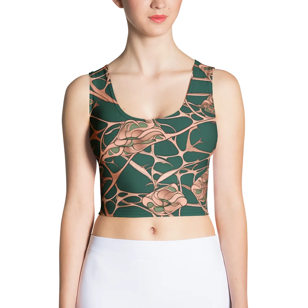 Copper Canopy on Crop Top — Front