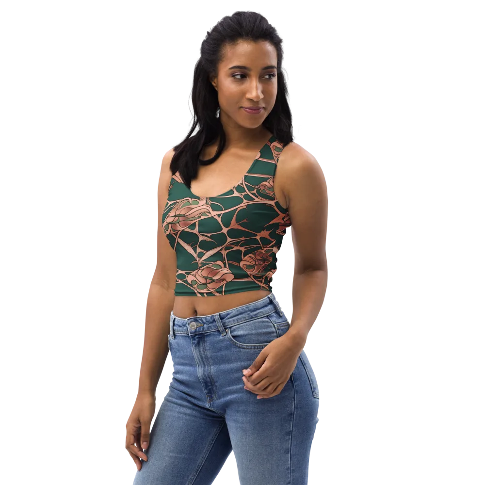 Copper Canopy on Crop Top — Left Front