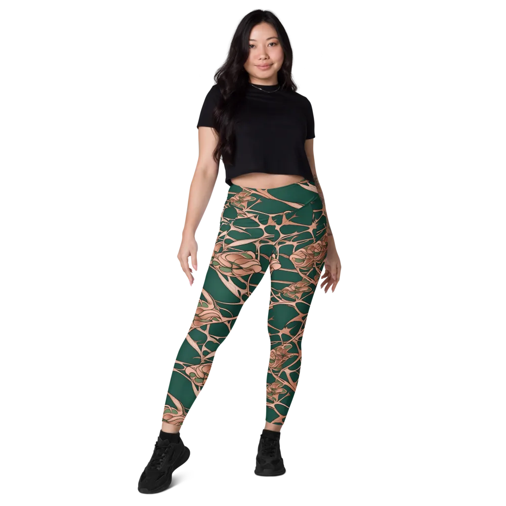 Copper Canopy on Leggings with Pockets — Front