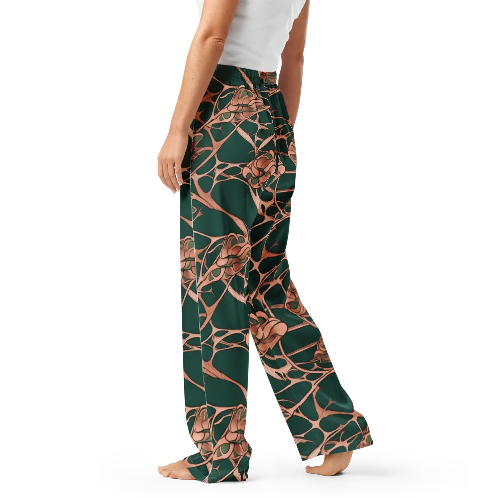 Copper Canopy on Women's Pajama Pants — Left
