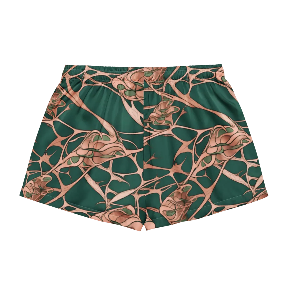 Copper Canopy on Women's Pajama Shorts — Back