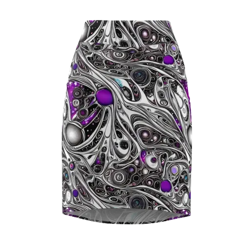Neo-Noir Waves on a Pencil Skirt