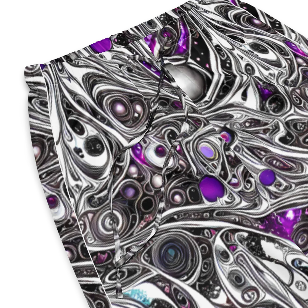 Neo-Noir Waves on Women's Pajama Pants — Product details