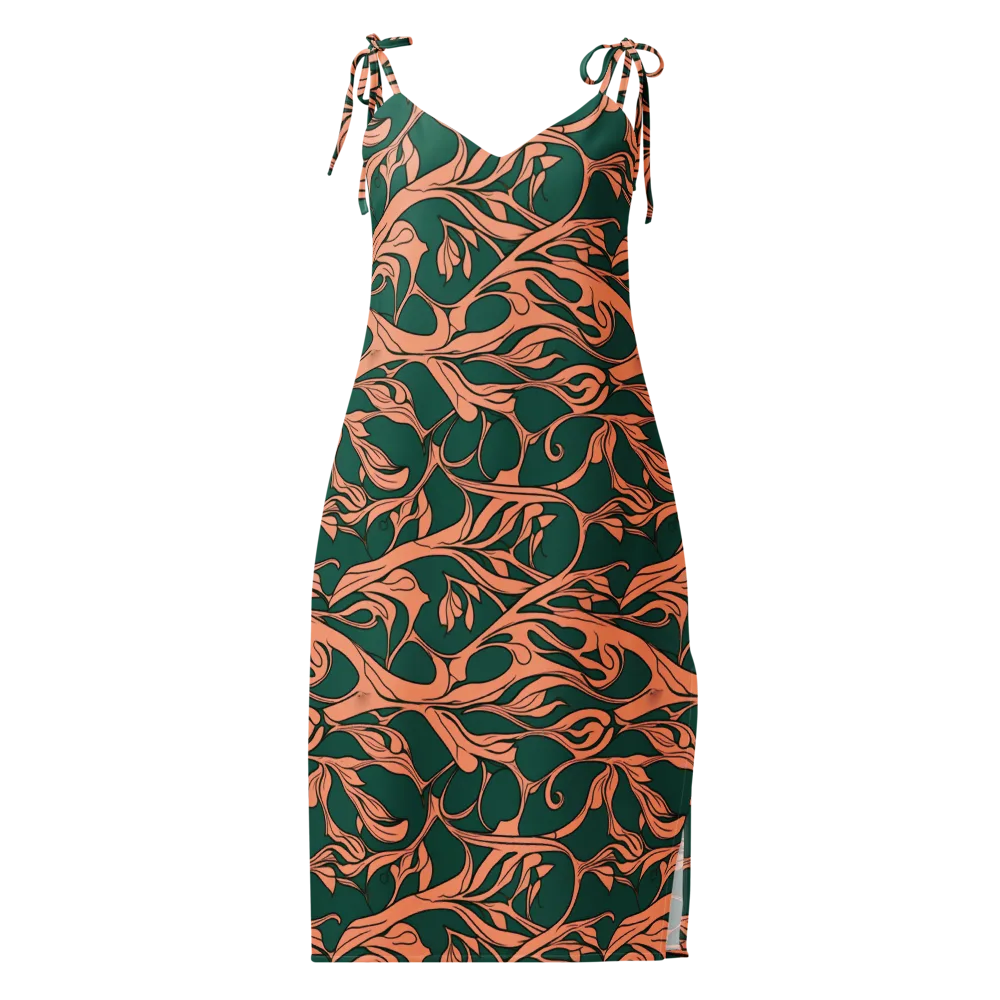 Moss And Apricot on Slip Dress — Front