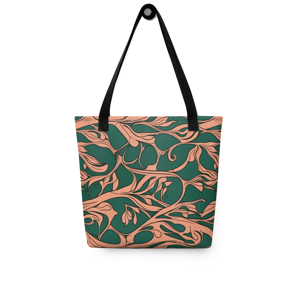 Moss And Apricot on Tote Bag — Front