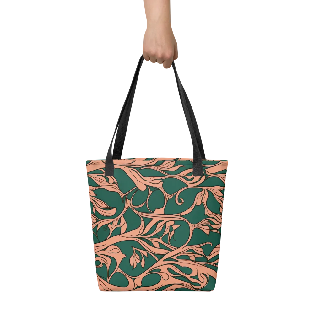 Moss And Apricot on Tote Bag — Front