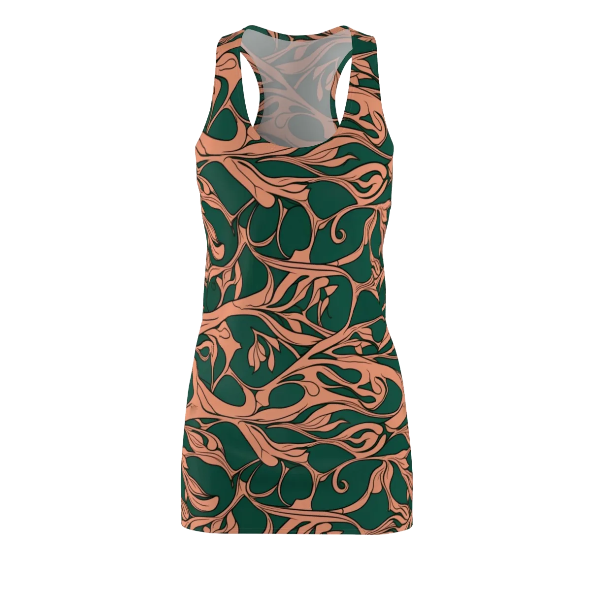 Moss And Apricot on Racerback Dress — Front