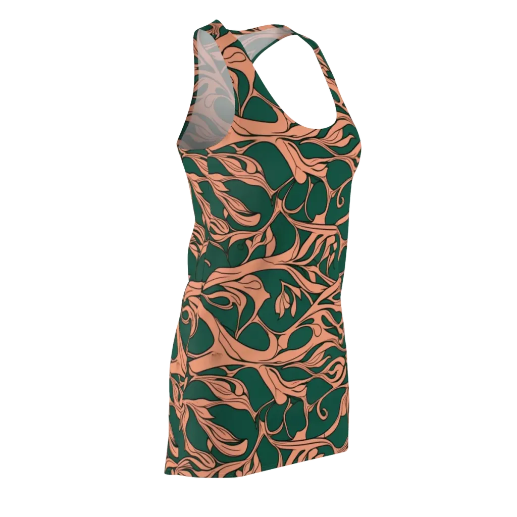 Moss And Apricot on Racerback Dress — Front Side