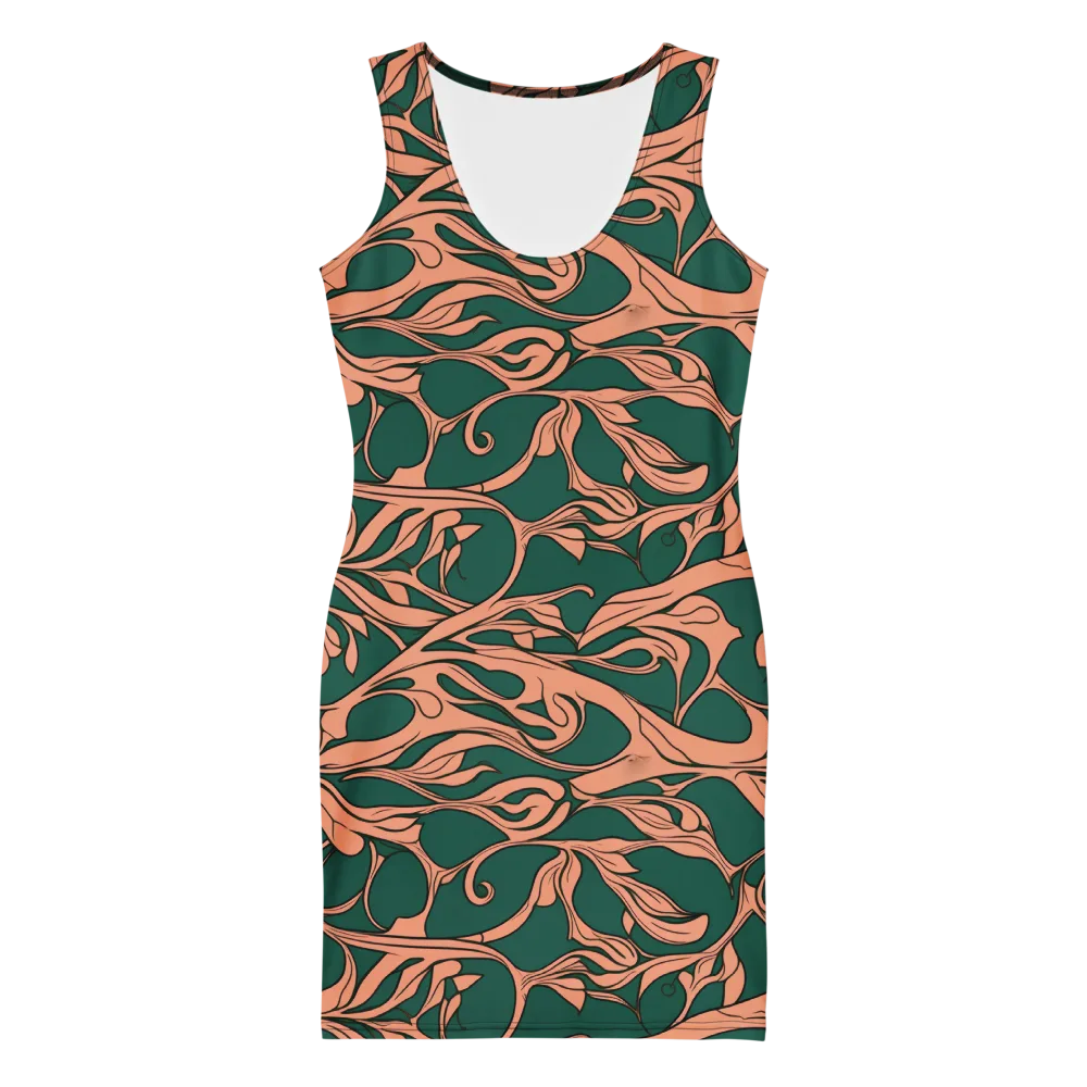 Moss And Apricot on Bodycon Dress — Front