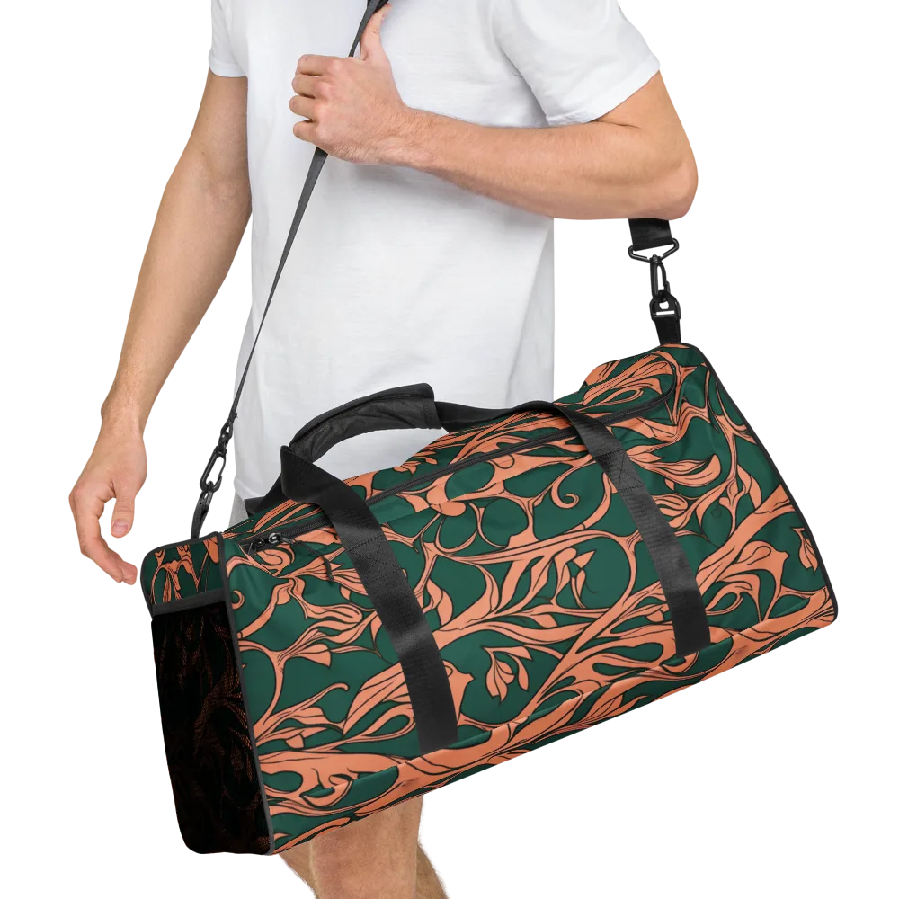 Moss And Apricot on Duffle Bag — Right Front