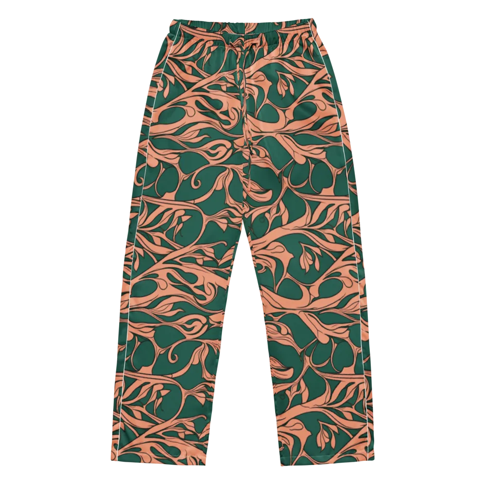 Moss And Apricot on Women's Pajama Pants — Front