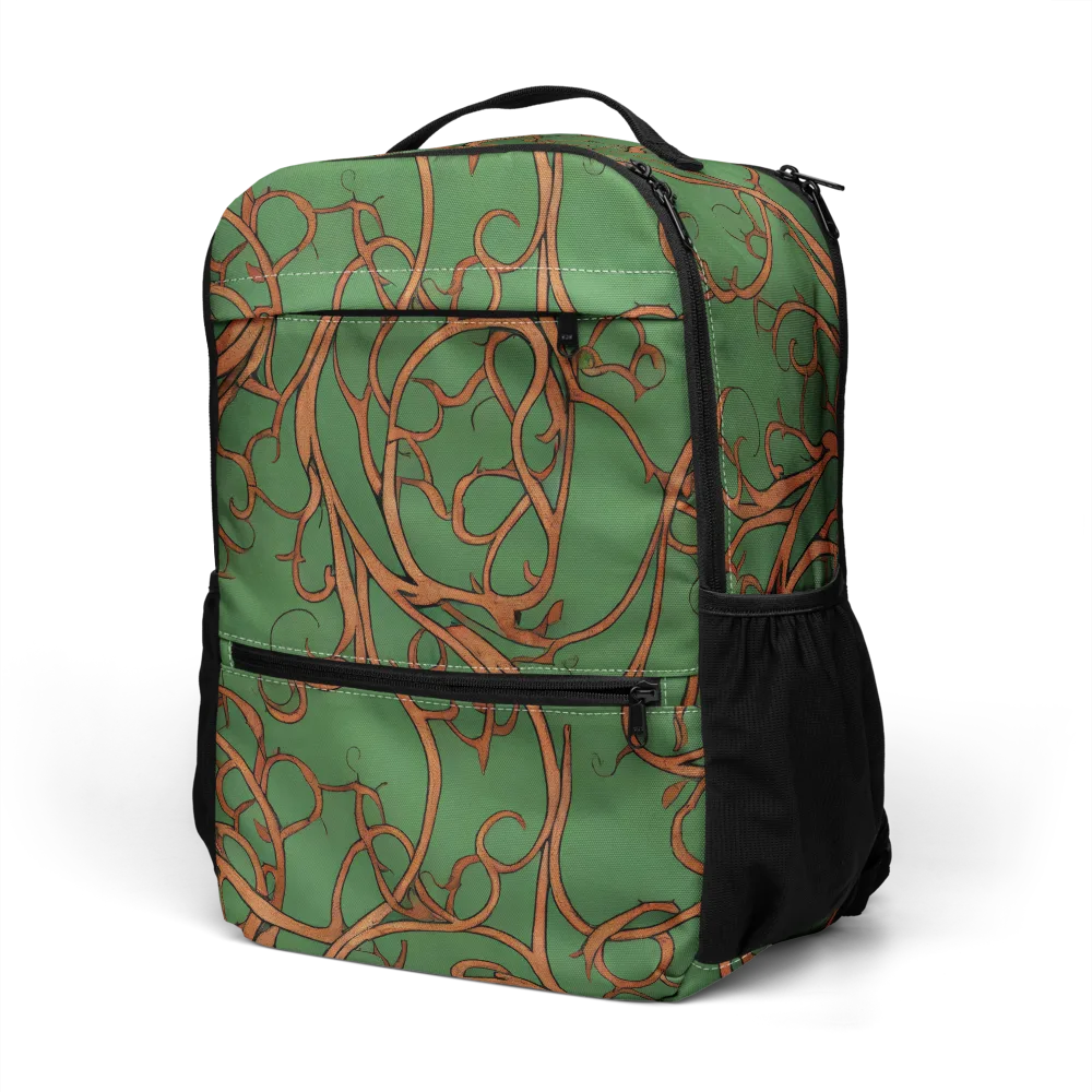 Copperwild Vines on Utility Backpack — Left Front