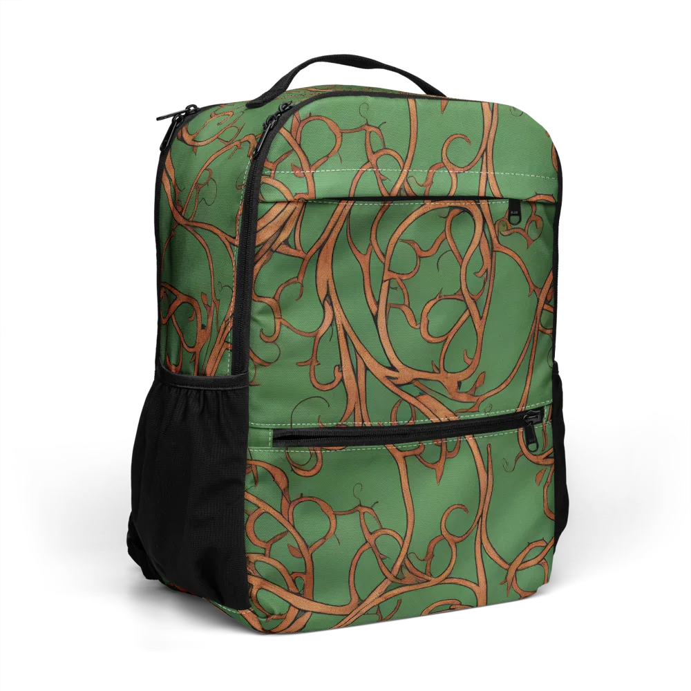 Copperwild Vines on Utility Backpack — Right Front