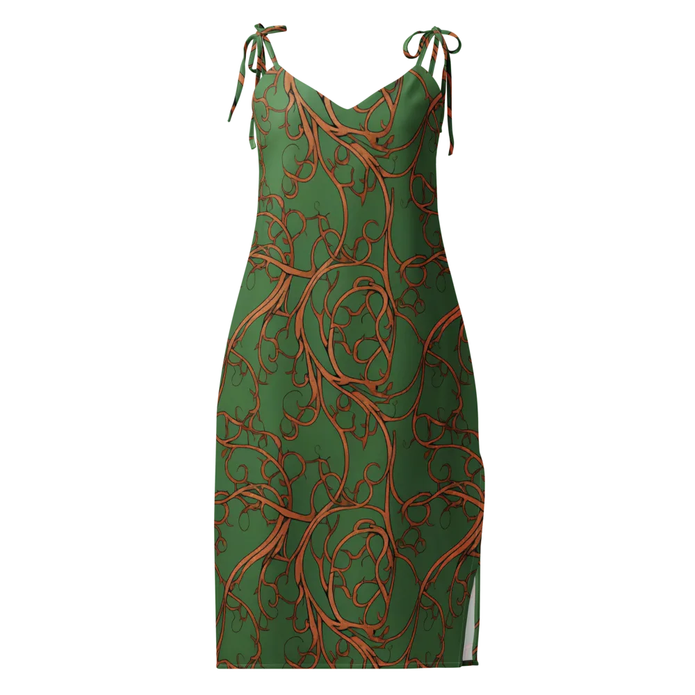 Copperwild Vines on Slip Dress — Front