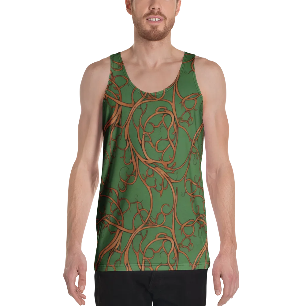 Copperwild Vines on Men's Tank Top — Front