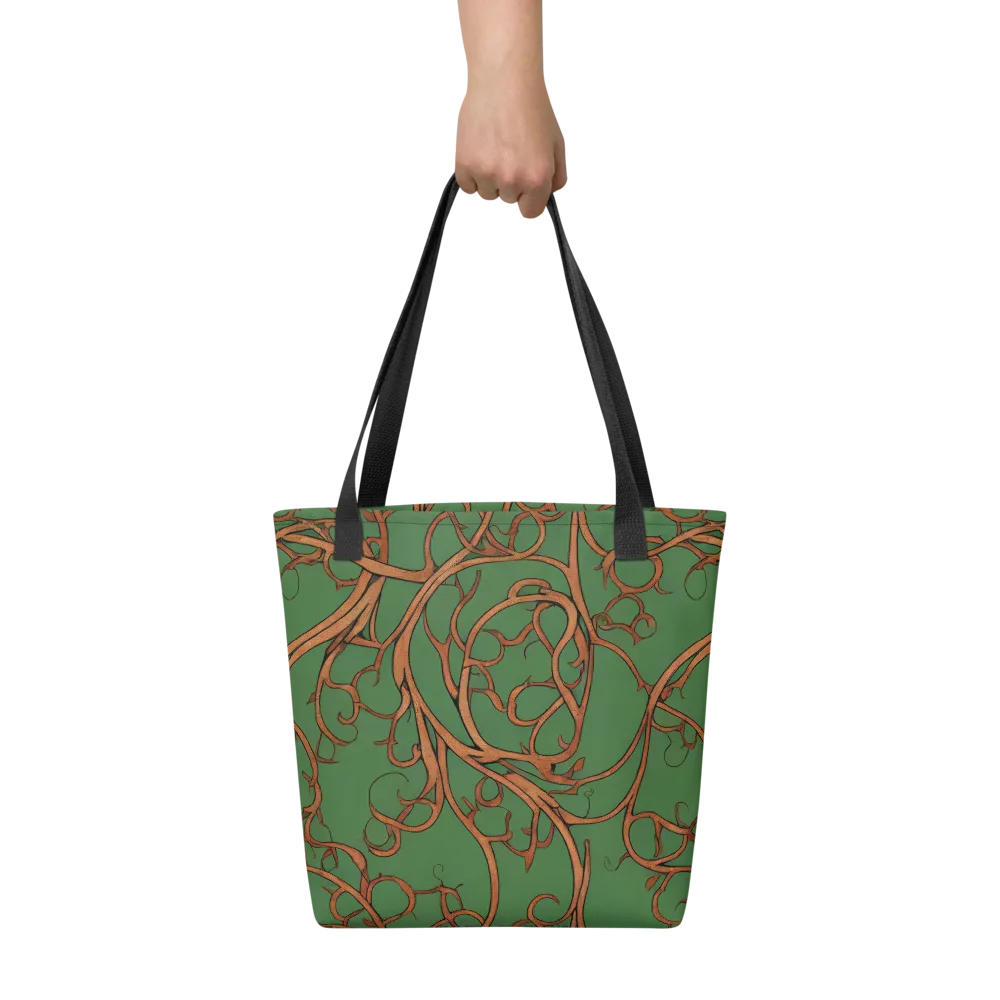 Copperwild Vines on Tote Bag — Front