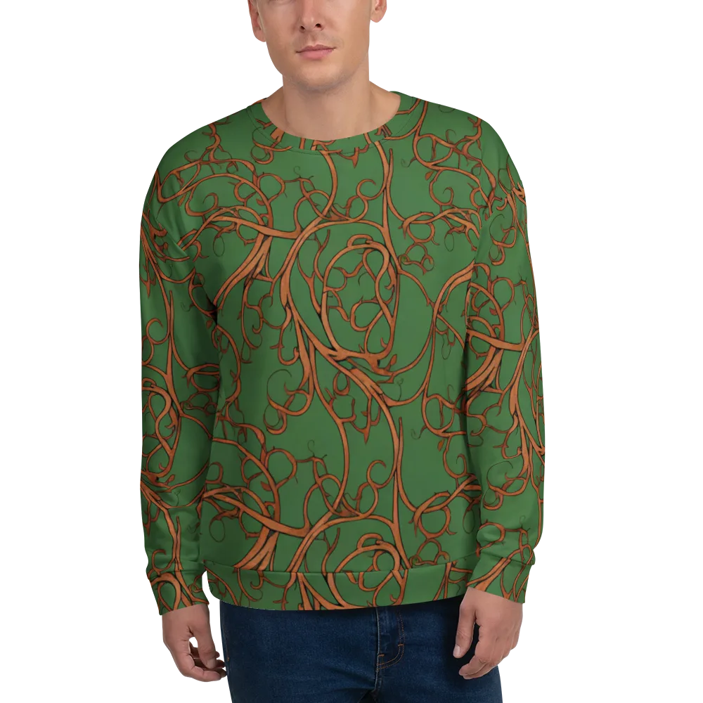 Copperwild Vines on Sweatshirt — Front