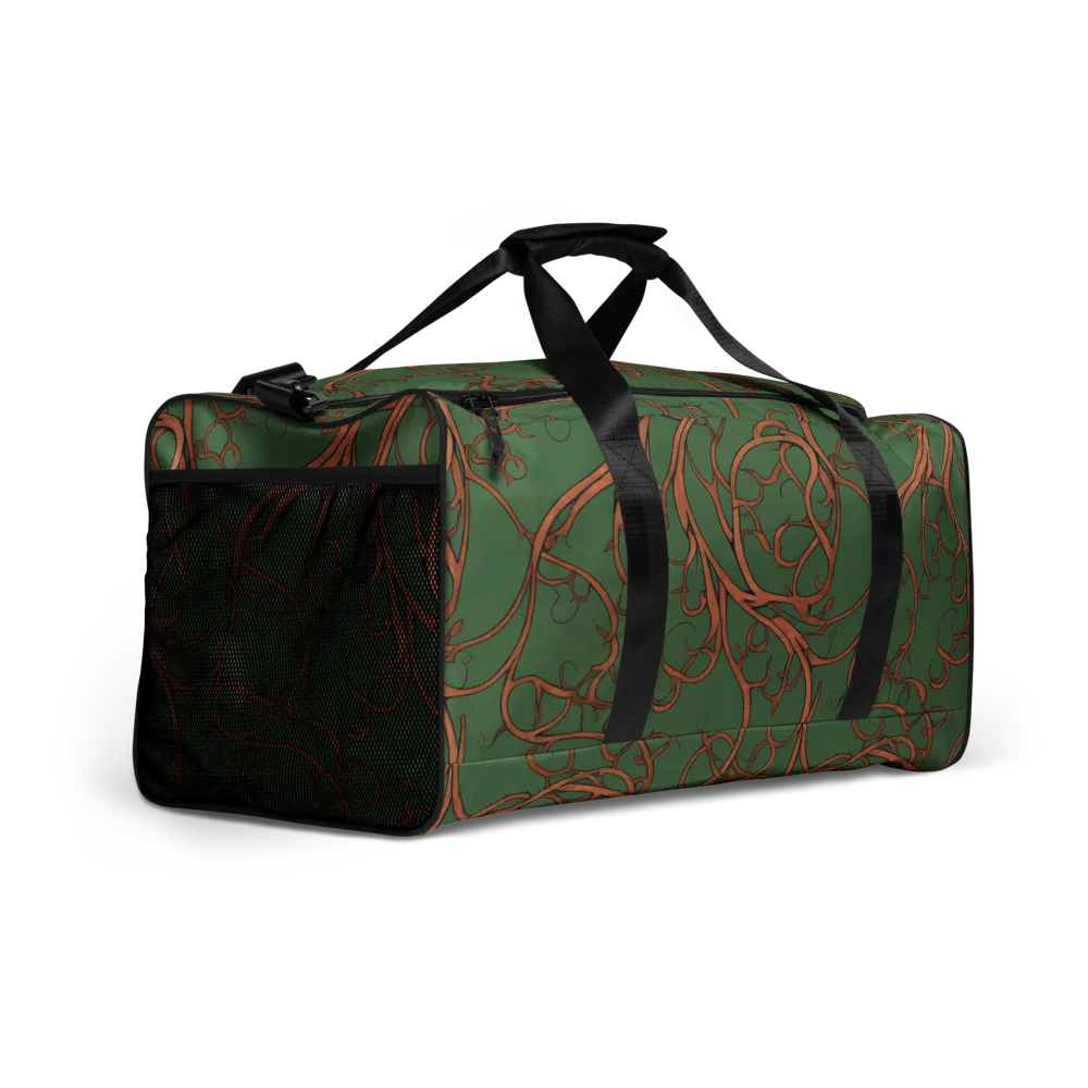 Copperwild Vines on Duffle Bag — Right Front