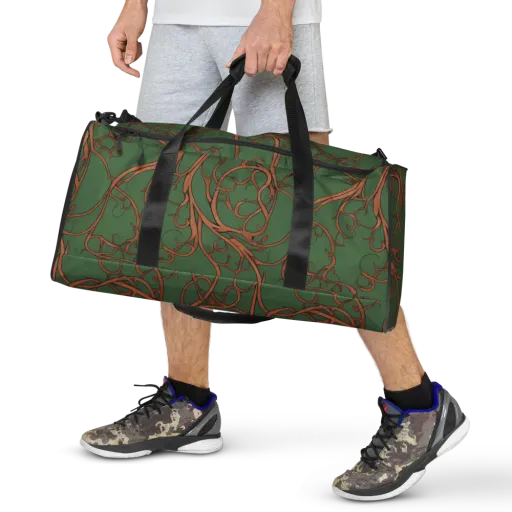 Copperwild Vines on a Duffle Bag