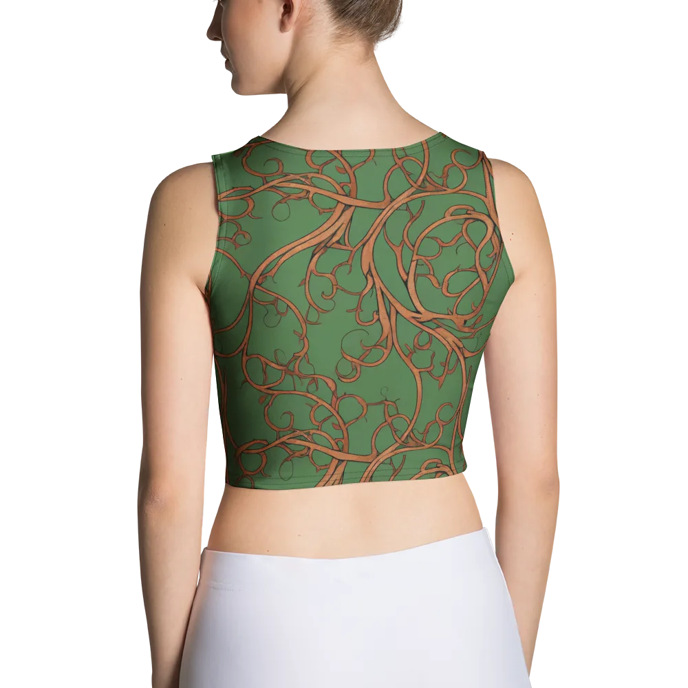Copperwild Vines on Crop Top — Back