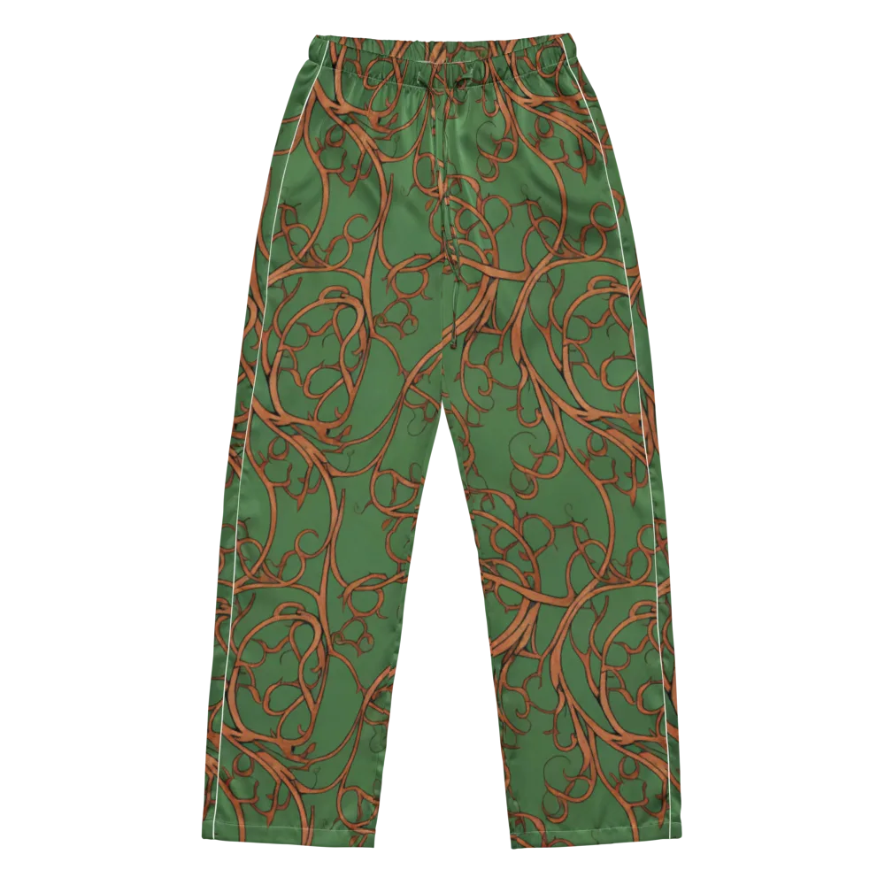 Copperwild Vines on Women's Pajama Pants — Front