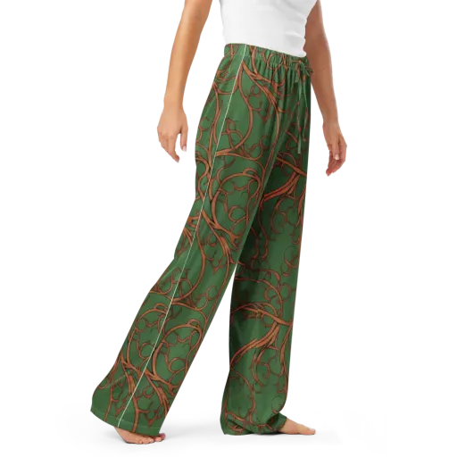 Copperwild Vines on a Women's Pajama Pants
