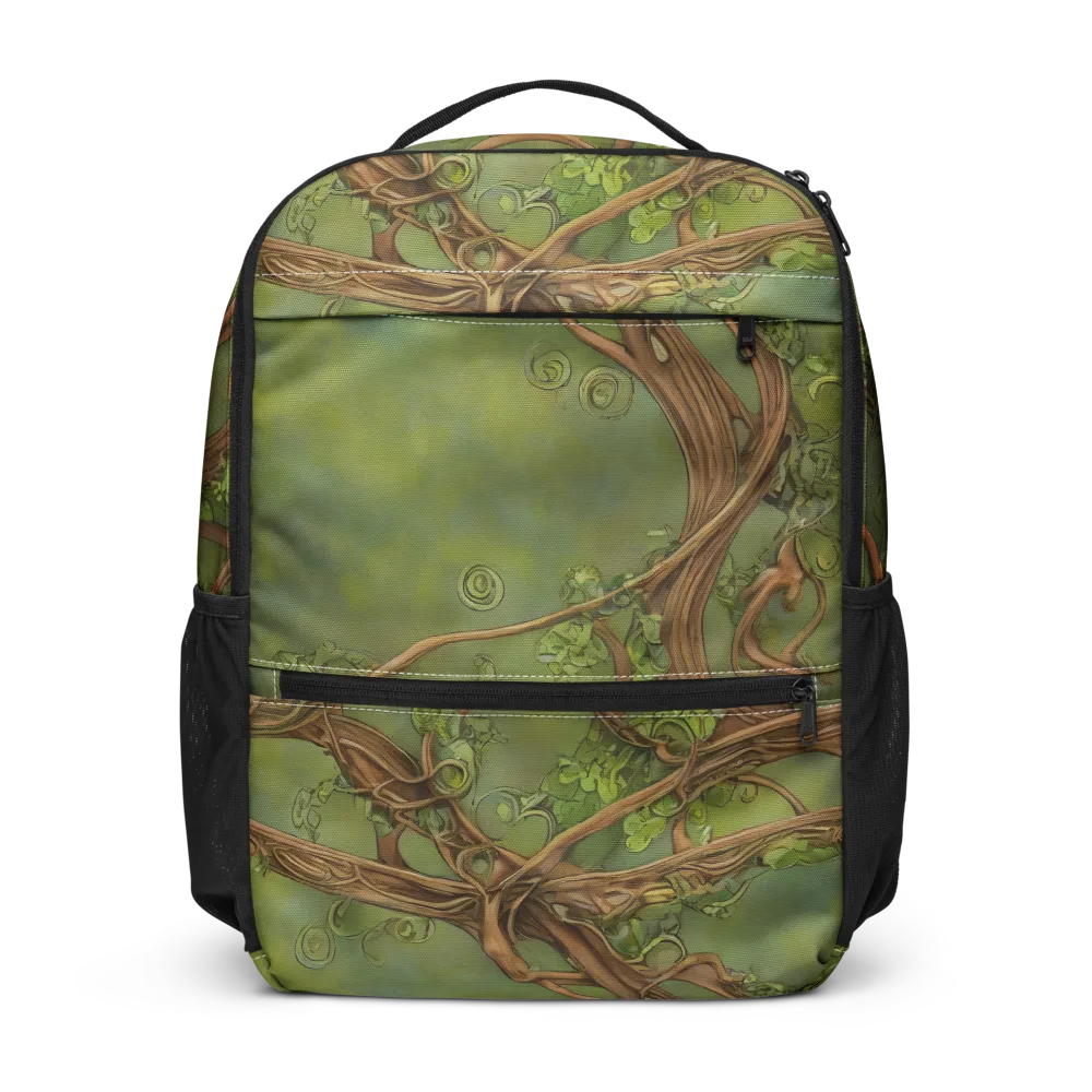 Vineyard Reverie on Utility Backpack — Front