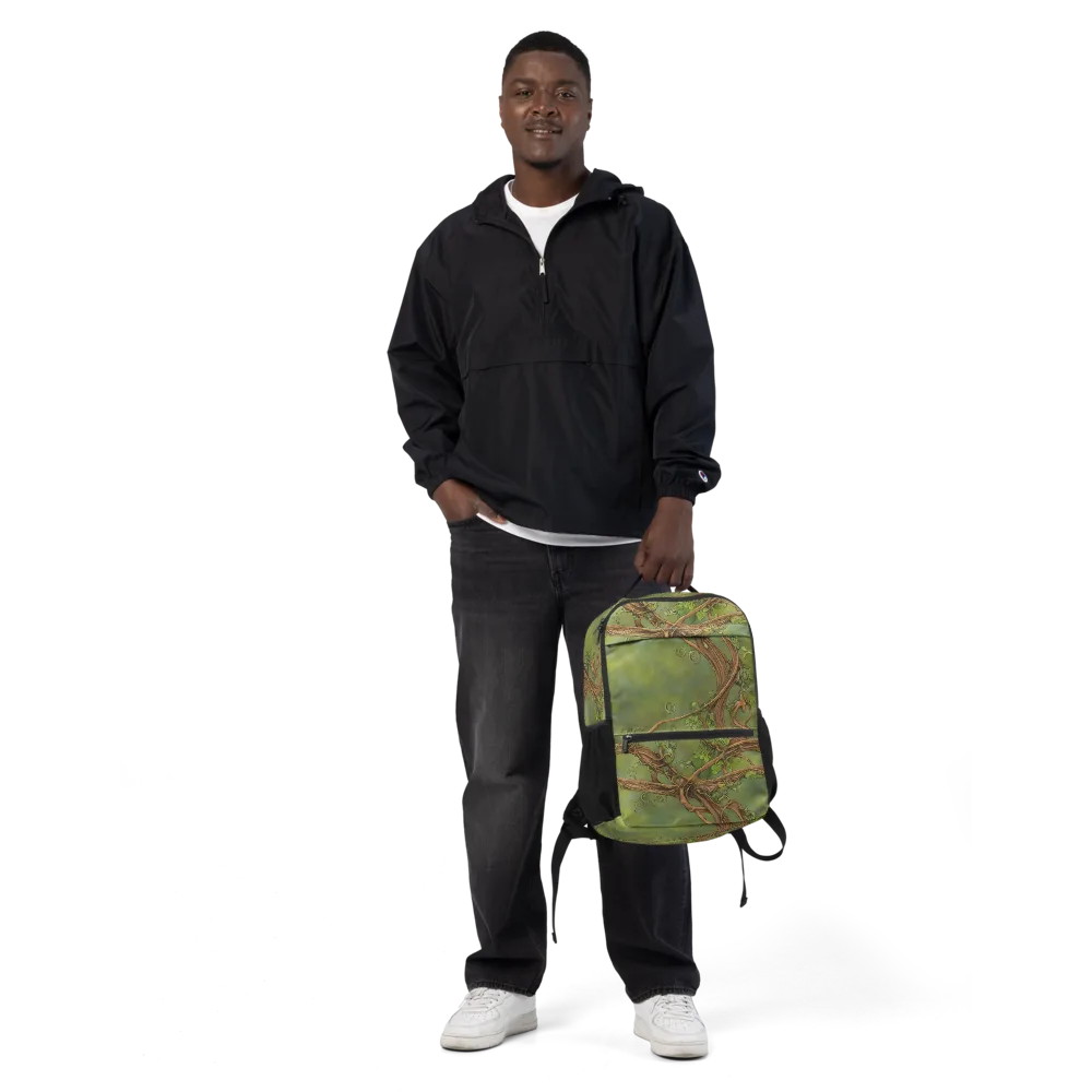 Vineyard Reverie on Utility Backpack — Front